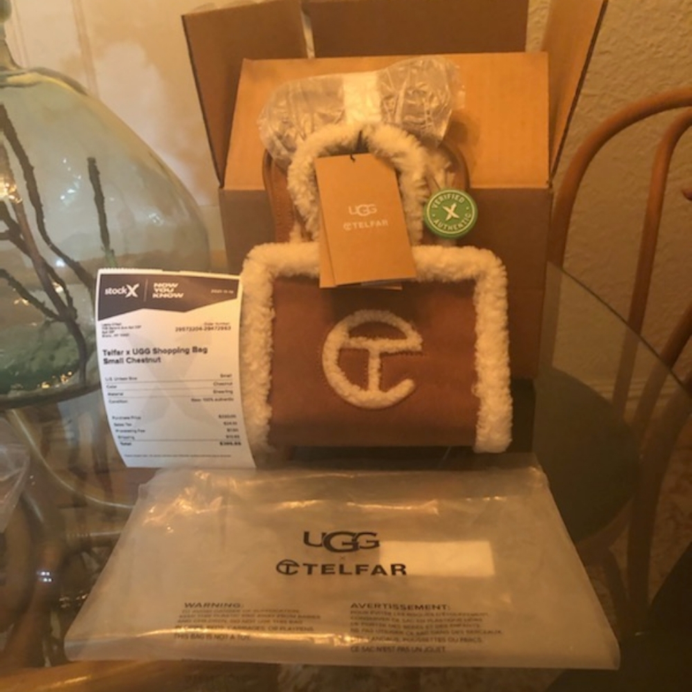 Small Telfar x Ugg Bag